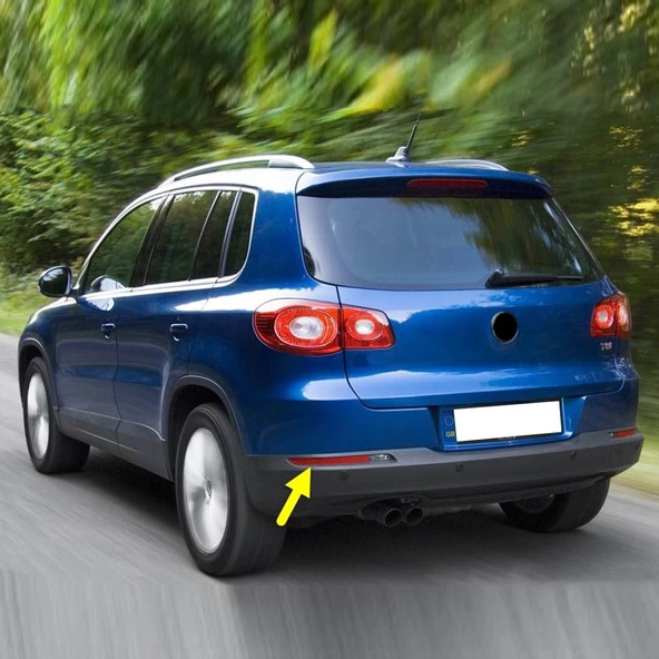 VW Tiguan 2008-2011 Sol Arka Tampon Reflektörü Kedi Gözü 5N0945105