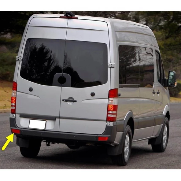 Mercedes Sprinter 2007-2016 Arka Tampon Sol Reflektörü A9068260040