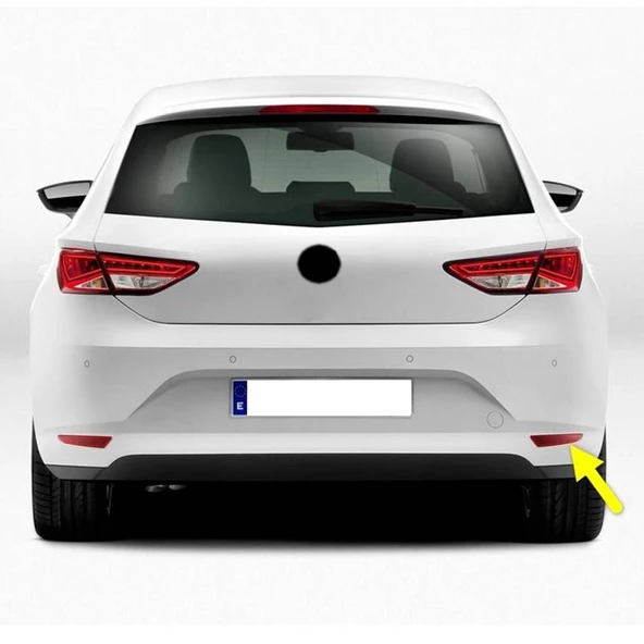 Seat Leon 3 2013-2016 Arka Tampon Sağ Reflektörü Kedi Gözü 5F0945106F ürün görseli 1