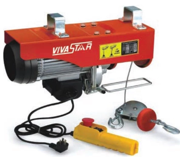 Vivastar 250-500 KG ELEKTRİKLİ VİNÇ CARASKAL