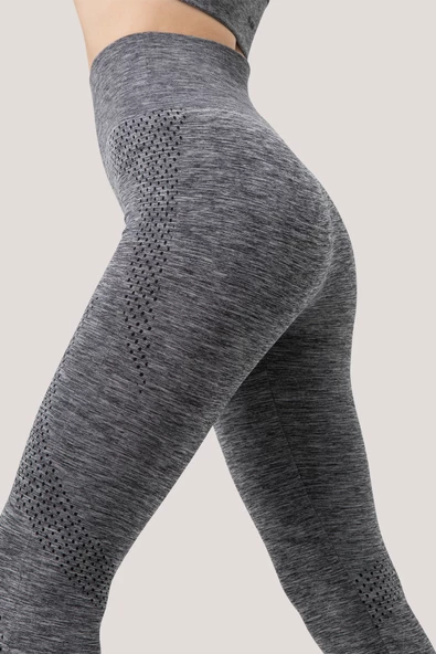 GIGOTTO Kadın Seamless Yüksek Bel Spor Tayt - 9