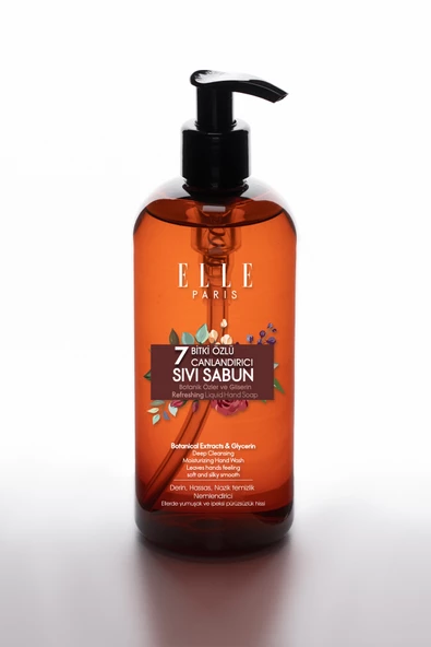 Elle Refreshing Liquid Hand Wash - Canlandırıcı Sıvı Sabun - 400 ml - Resim 2