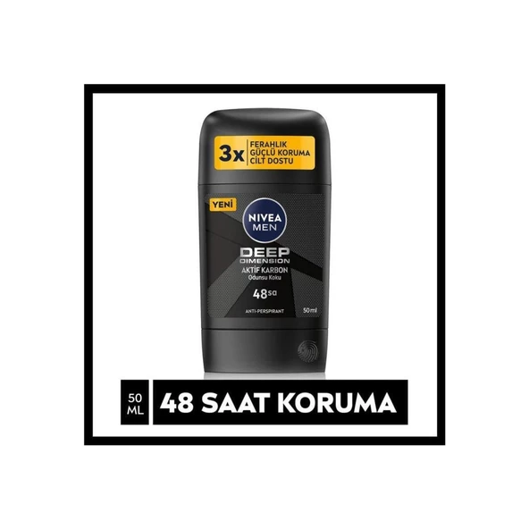 Nivea Deo Stick Men Deep 50Ml