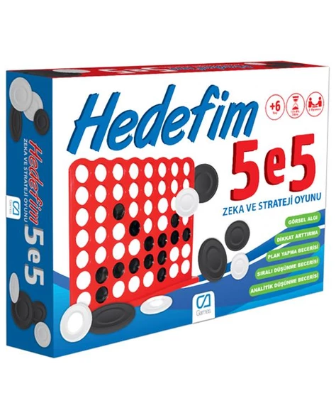 Hedefim 5 e 5 Zeka ve Strateji Oyunu CA5172