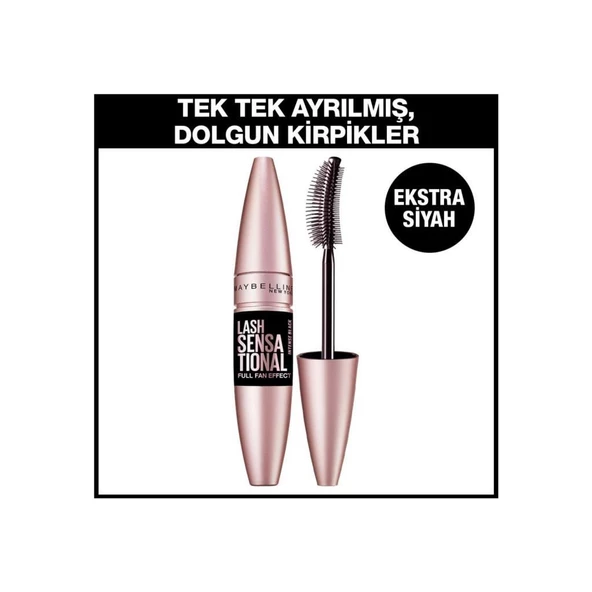 Maybelline Lash Sensational Maskara İntense Black