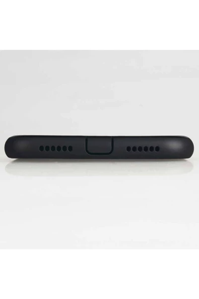 Apple iPhone 8 Plus Tıpalı Silikon Kılıf Siyah - 2