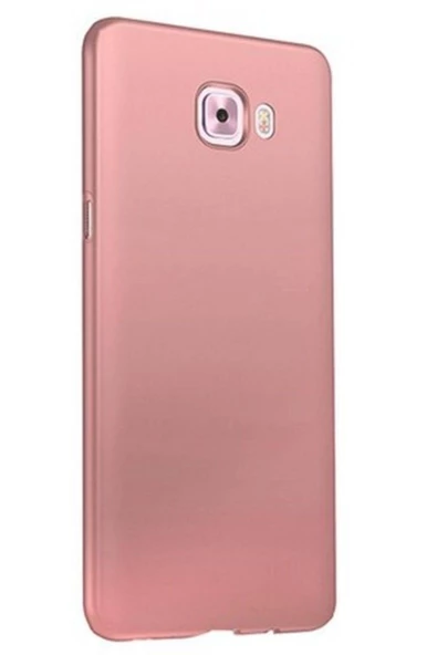 Samsung Galaxy A5 2017 (A520) Premium Silikon Kılıf Rose Gold