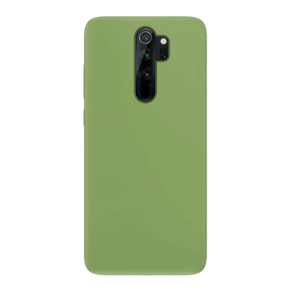 Xiaomi Redmi Note 8 Pro İnce Mat Silikon Kılıf Yeşil - 2
