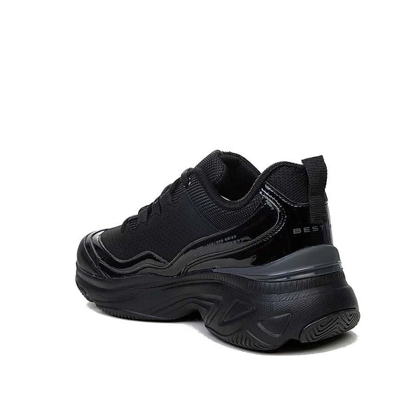 Kadın Siyah Spor Ayakkabı Akıllı Taban - 3