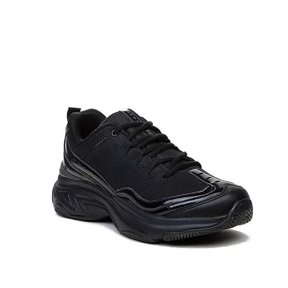 Kadın Siyah Spor Ayakkabı Akıllı Taban - 2