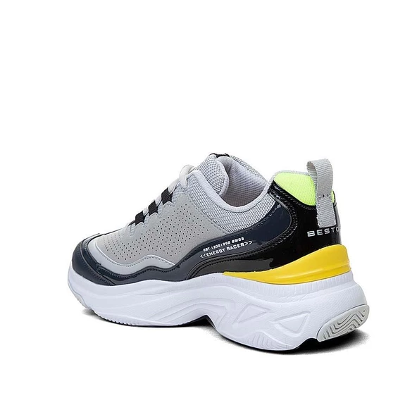 Kadın Siyah Spor Ayakkabı Akıllı Taban - 12