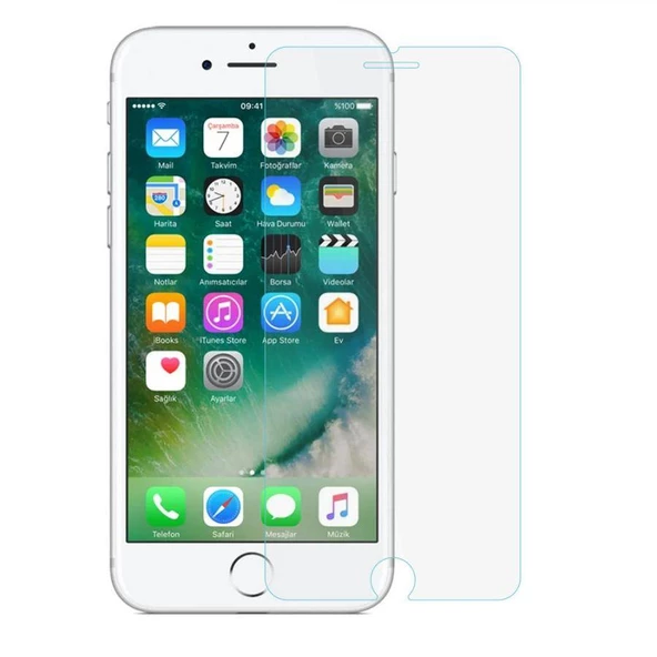 Apple iPhone 7 Plus Standart Kırılmaz Cam - 2