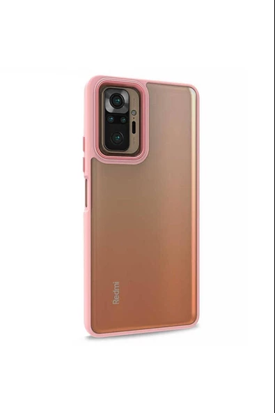 Xiaomi Redmi Note 10S Nilcs Kılıf Pembe