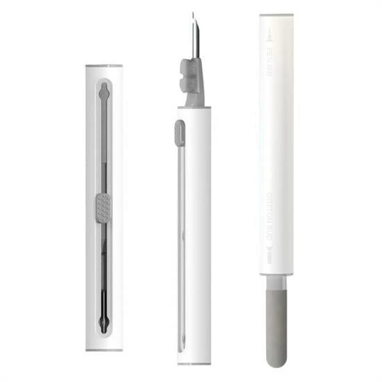 BUFFER® Çok Amaçlı Yumuşak Fırçalı Kablosuz Kulaklıklar İçin Kulaklık Temizleme Kiti - 5