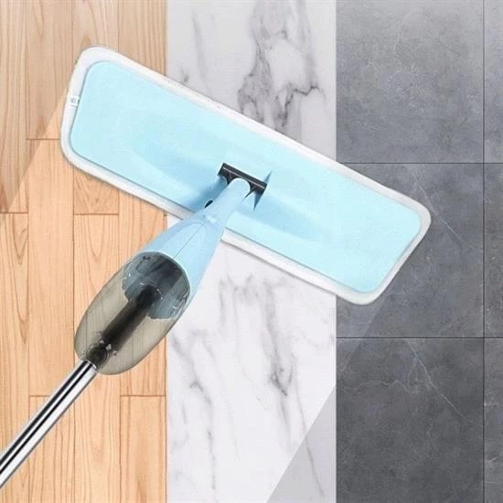 BUFFER® Döner Başlıklı Spreyli Mop Parke Ahşap Fayans Temizleyici Su Hazneli Sihirli Paspas - Resim 5