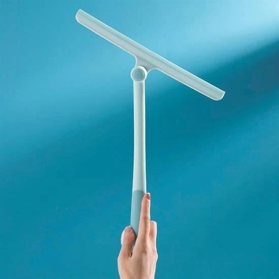 BUFFER® 360 Derece Döner Başlıklı Cam Sil Çok Amaçlı Pratik Cam Ayna Fayans Silme Aparatı - Resim 9