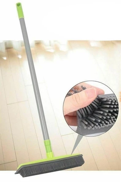 BUFFER® Kauçuk Uçlu Teleskopik Saplı Uzayabilen Temizlik Fırçası - Resim 8