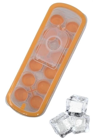 BUFFER® Silikon Tabanlı Yapışmaz Kolay Çıkabilen 12Li Buz Kalıbı - 9