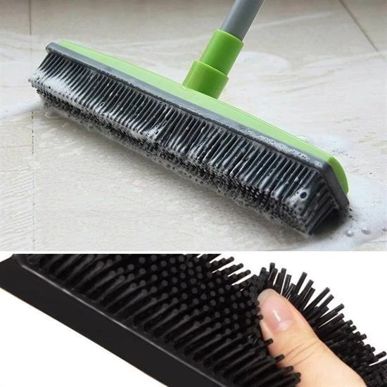 BUFFER® Kauçuk Uçlu Teleskopik Saplı Uzayabilen Temizlik Fırçası - Resim 7