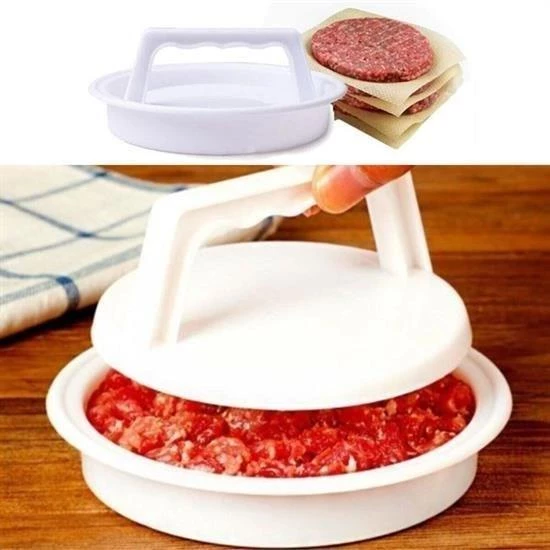 BUFFER®  Hamburger Ve Köfte Şekillendirici Köfte Kalıbı Pratik Burger Pres Aparatı - 3