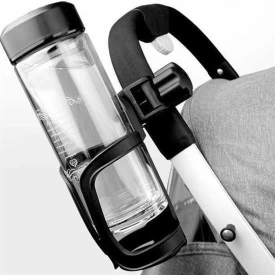 BUFFER® Bebek Arabası Bisiklet Uyumlu Ayarlanabilir Şişe Biberon ve Suluk Tutucu - 6