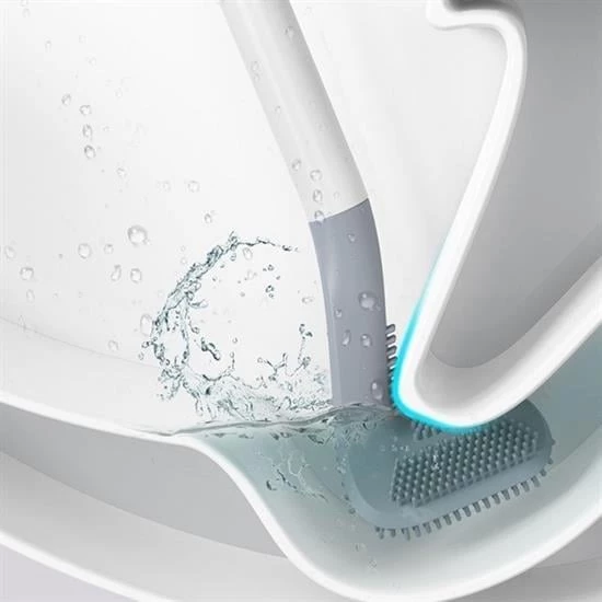 BUFFER® Golf Tasarımlı Silikon WC Klozet Mutfak Temizlik Fırçası Kanca Hediyeli - 2