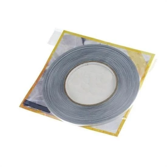 BUFFER® 50 Metre Fayans Arası Şerit Dekoratif Yapışkan Renkli Dekor Su Geçirmez Sızdırmaz Gümüş Bant - 8