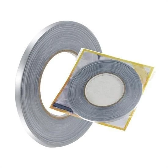 BUFFER® 50 Metre Fayans Arası Şerit Dekoratif Yapışkan Renkli Dekor Su Geçirmez Sızdırmaz Gümüş Bant - 9