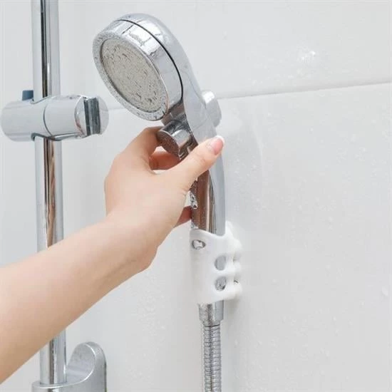 BUFFER® Banyo Duş Başlığı Tutucu Silikon Güçlü Vantuz Vakum Aparatı - 7