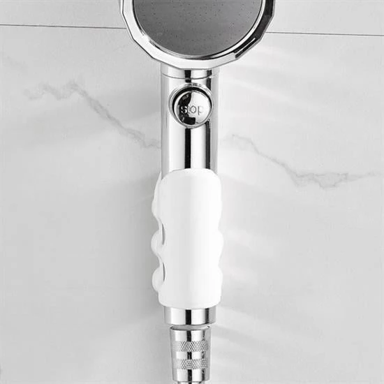 BUFFER® Banyo Duş Başlığı Tutucu Silikon Güçlü Vantuz Vakum Aparatı - 4