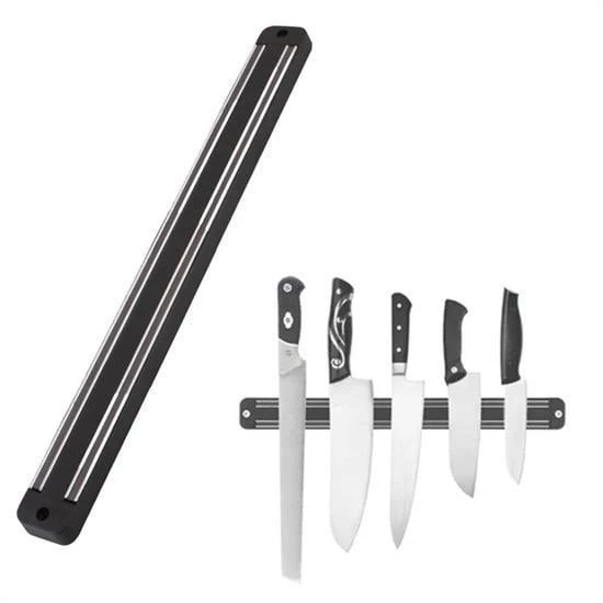 BUFFER® Mıknatıslı Paslanmaz Duvar Bıçak Askısı Standı 55 Cm Aparat - 4