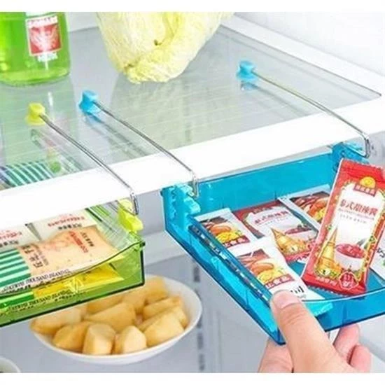 BUFFER® Dekoratif Çok Amaçlı Raf Buzdolabı Masa Altı Portatif Mutfak Rafı - 2