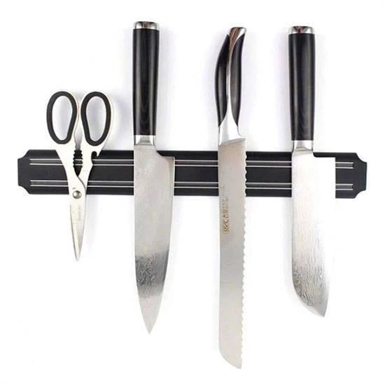 BUFFER® Mıknatıslı Paslanmaz Duvar Bıçak Askısı Standı 55 Cm Aparat - 8
