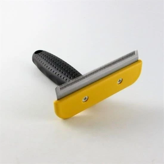 BUFFER® Fubminator Kedi Köpek Tüy Toplama Tarağı  Kaşıma Aparatı 4,5 Cm - 4