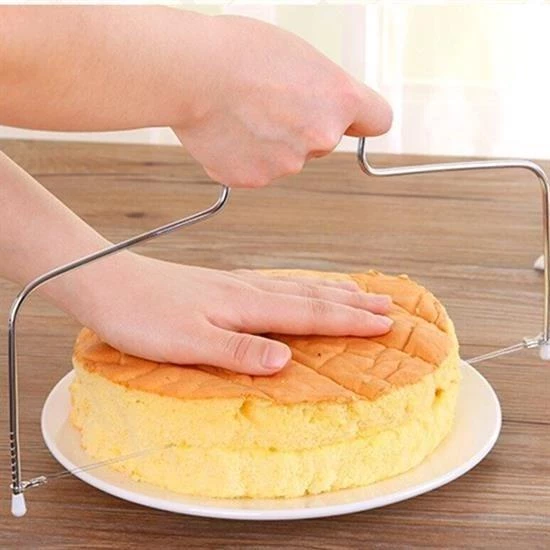 BUFFER® Pratik Kolay Pasta Kek Dilimleme Bölme Teli Kesme Aleti Aparatı - 3