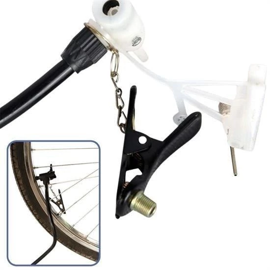 BUFFER® Katlanabilir Portatif Bisiklet Motorsiklet Top Şişirme Pompası - 4