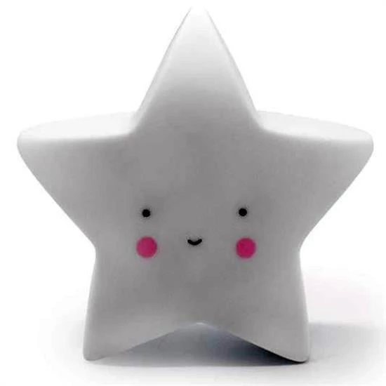 BUFFER® Karikatür Yıldız Dekorlu Led Masa Ve Gece Lambası - 5
