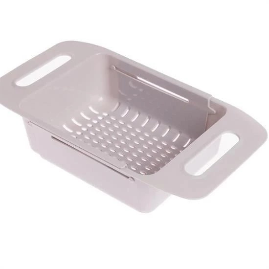 BUFFER® Uzayıp Kısalabilen Ayarlanabilir Plastik Lavabo Mutfak Süzgeci - 5