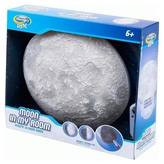BUFFER® Odamdaki Dekoratif Ay Kumandalı Başucu Çocuk Odası Gece Lambası - 5