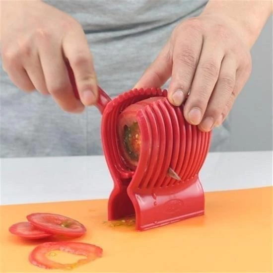 BUFFER® Mandallı Pratik Kolay Meyve ve Sebze Dilimleme Aparatı - 2
