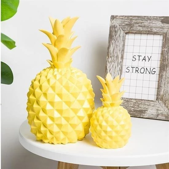 BUFFER® Ananas Şeklinde Desenli Büyük Boy Pilli Masa ve Gece Lambası - 2