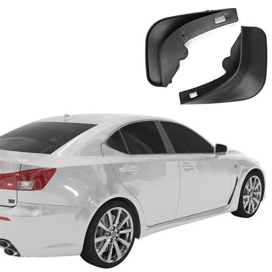 BUFFER® 2 Adet Ön veya Arkaya Uygun Çamur Önleyici Paçalık 32 x19 cm - 6