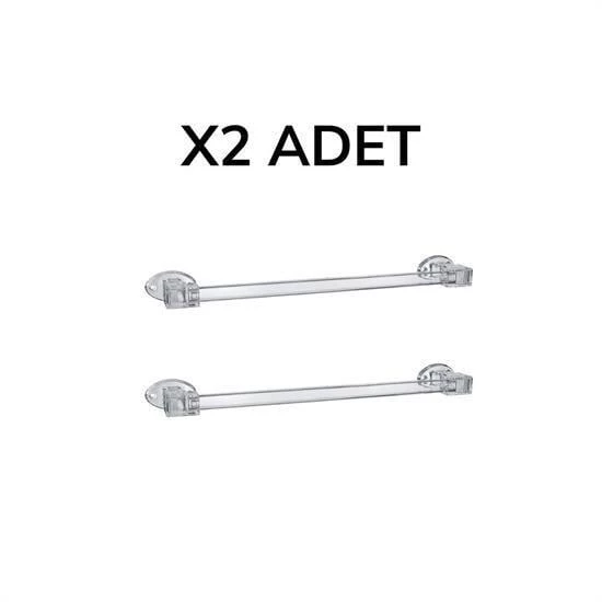 BUFFER® Akrilik Havluluk Dekoratif El Yüz Banyo Havlusu Askı Aparatı - 2