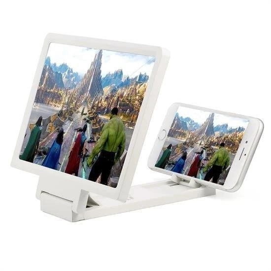 BUFFER® Universal Telefon Tablet Ekran Büyütücü Standlı Projektör Aleti - 6