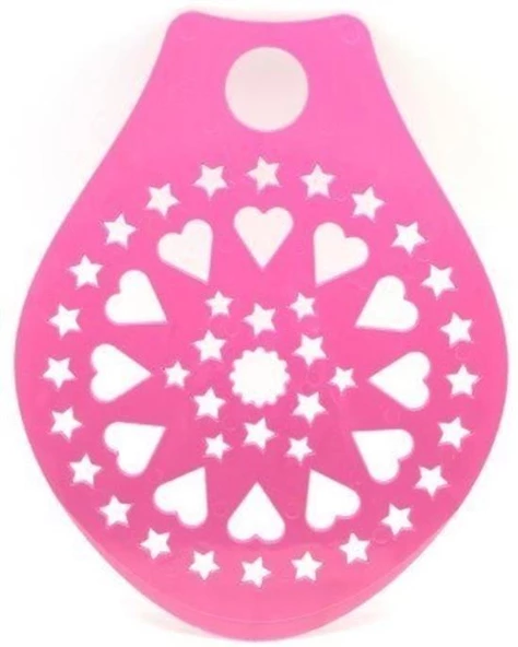 BUFFER® Dekoratif Desenli Pasta Süsleme Şablonu ve Pasta Taşıma Aleti - 3