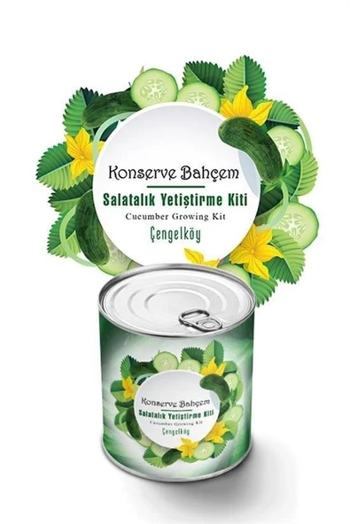 BUFFER® Konserve Bahçem Konservede Çengelköy Salatalık Yetiştirme Kiti - 2