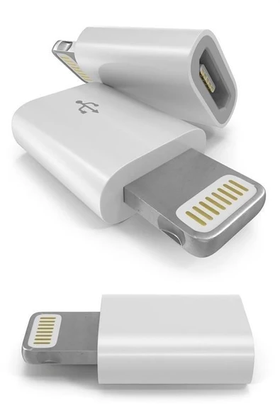 BUFFER® Apple iPhone / iPad Micro Usb Dönüştürücü Adaptör OTG Aparat - 10
