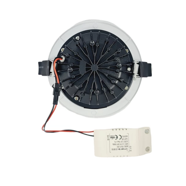 8 WATT LED SPOT TRAFOLU BEYAZ KASA BEYAZ IŞIK (YDO-F3) - 2