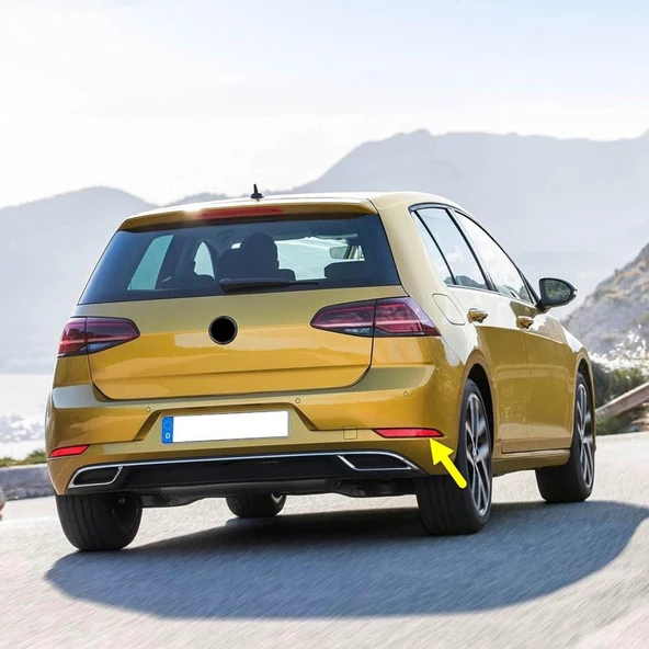 VW Golf 7.5 2017-2020 Arka Tampon Sağ Reflektörü Kedi Gözü 5G0945106C ürün görseli 1