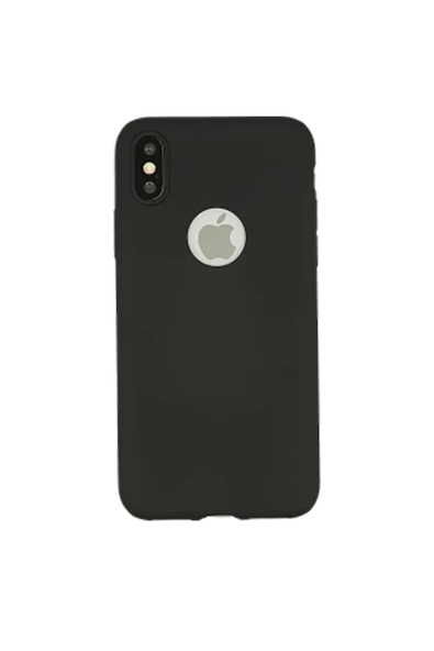 Apple iPhone XS Premium Silikon Kılıf Siyah